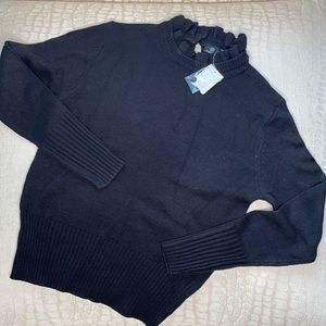 Versona Black Turtle Neck Sweater